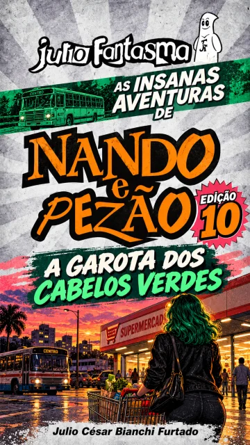 Capa de Edição 10 — A Garota dos Cabelos Verdes