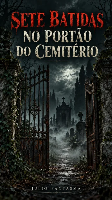 Capa de Sete Batidas no Portão do Cemitério