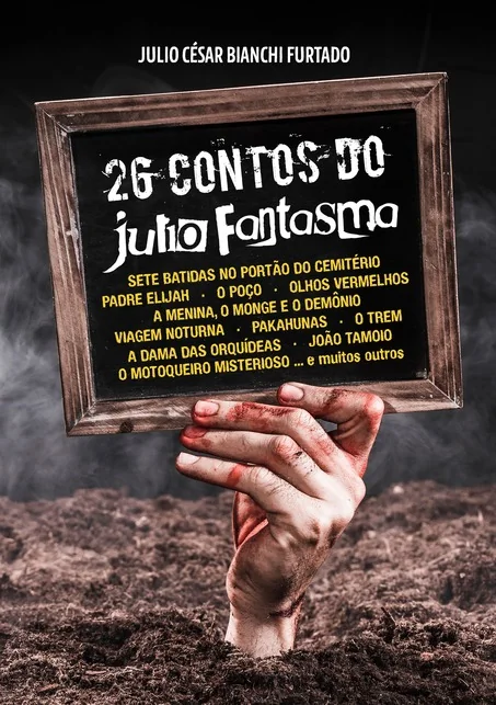Capa de 26 Contos do Julio Fantasma